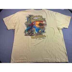 Margaritaville Key West Mens XXL T Shirt Parrot Graphic Jimmy Buffett